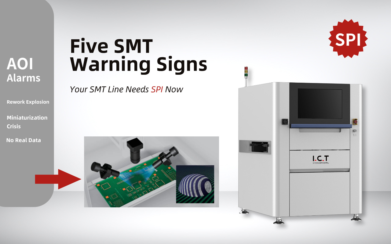5 Warning Signs Your SMT Line Urgently Needs SPI 5 Warnzeichen, dass Ihre SMT-Leitung dringend SPI benötigt