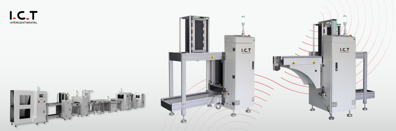 02 PCB Loader and Unloader 02 PCB Lader und Entlader