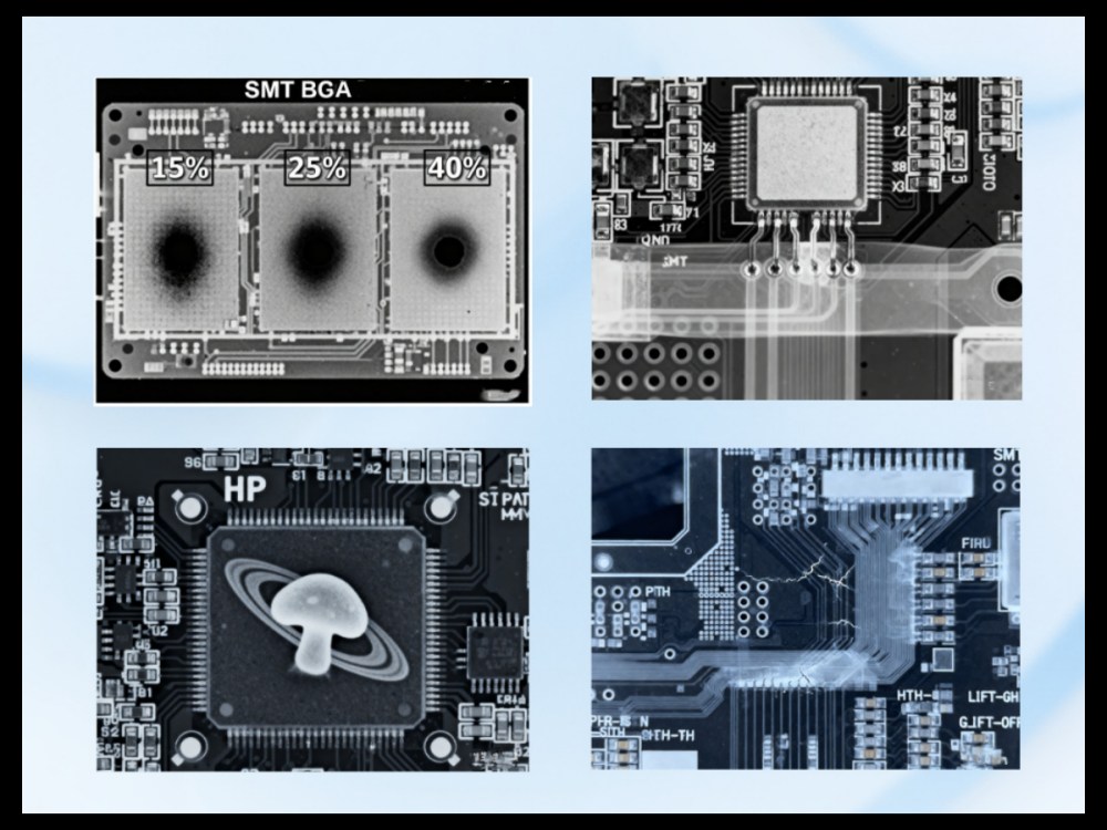 Hidden Defects Detectable Only by X-Ray Versteckte Mängel, die nur durch Röntgenstrahlen erkennbar sind