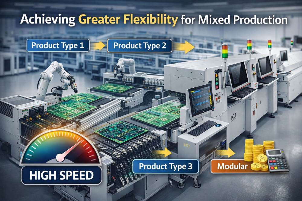 Achieving Greater Flexibility for Mixed Production Größere Flexibilität für die gemischte Produktion erreichen