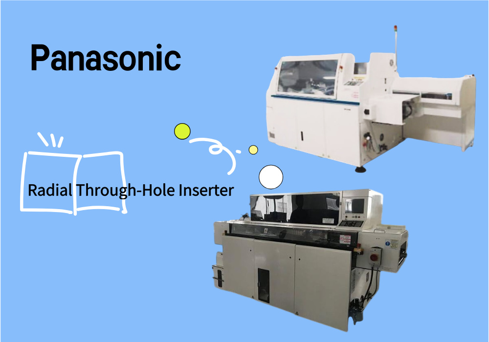 Panasonic Radial Through-Hole Inserter Radialer Durchgangsloch-Inserter von Panasonic