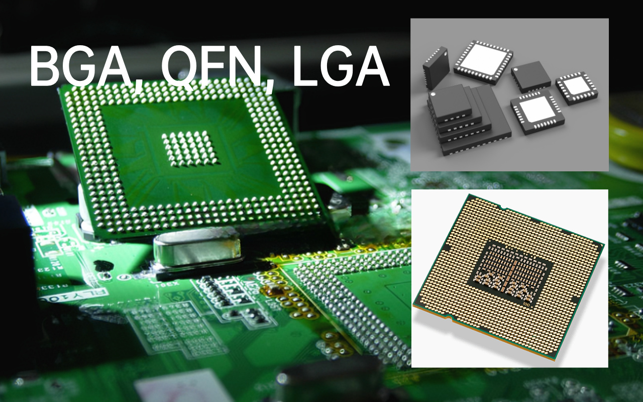 1.2 Rise of BGA, QFN, LGA-Defects Become Hidden 1.2 Anstieg von BGA-, QFN- und LGA-Defekten wird verborgen