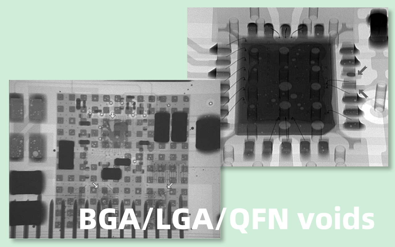 3.1 BGA:LGA:QFN voids and industry acceptance criteria 3.1 BGA:LGA:QFN-Hohlräume und Branchenakzeptanzkriterien