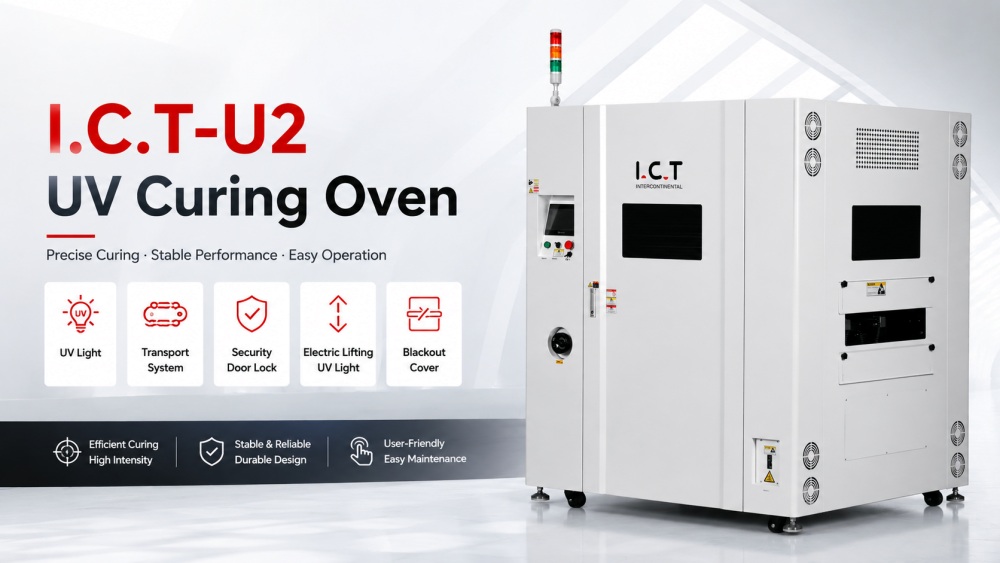 I.C.T UV Curing Oven I.C.T UV-Härtungsofen