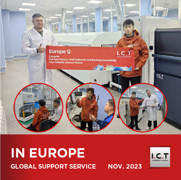 I.C.Ts Auslandsunterstützung für die Produktion von Computer-Netzteilen in Europa