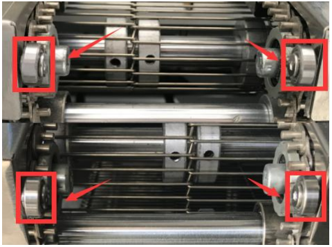 Lager des Reflow-Ofens