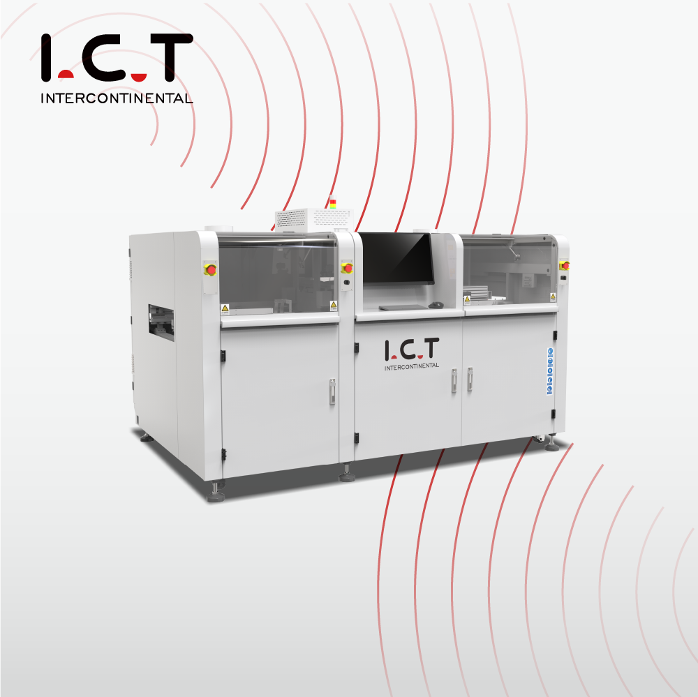 I.C.T-SS550P2 |Erweiterte Online-3-Löttopf-Selektivwellenlötmaschine zum Fabrikpreis