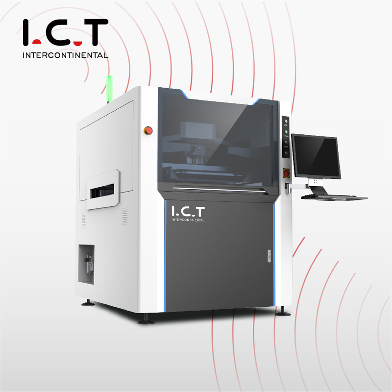 I.C.T |Digitale Schablonen-Handdruckmaschine mit Platine