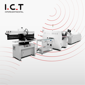 I.C.T |Wirtschaftliche halbautomatische hochwertige SMT LED-Produktionslinie