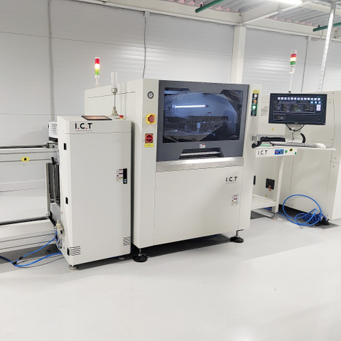 I.C.T-5134 | Online vollautomatischer Lotpastendrucker SMT Maschine für LED