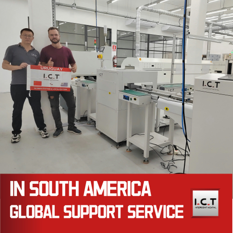 I.C.T | Vakuumsaug-Leiterplatteninspektionsbaugruppe SMT-Förderer