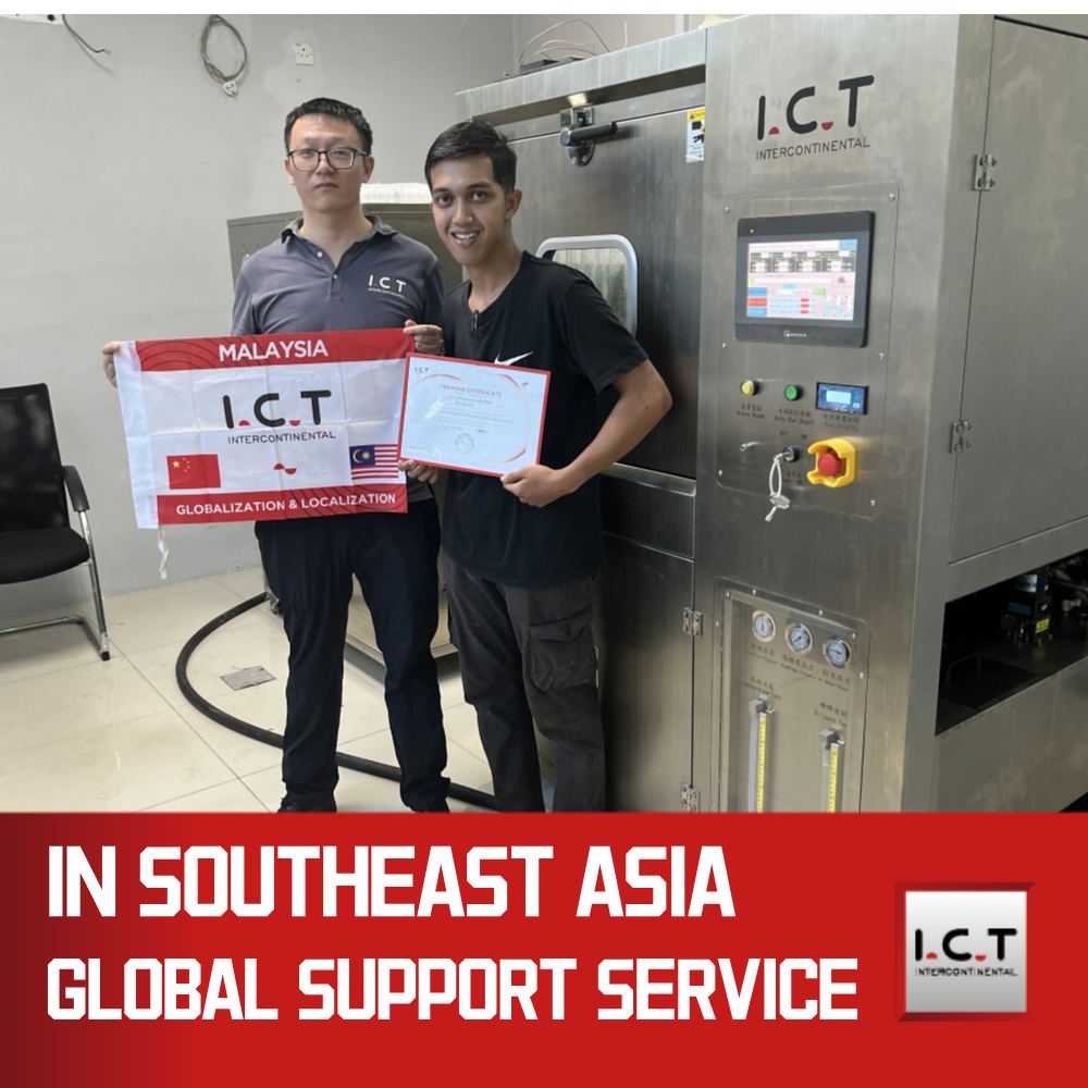 I.C.T-6300 | SMT Automatische PCBA Online-Reinigungsmaschine