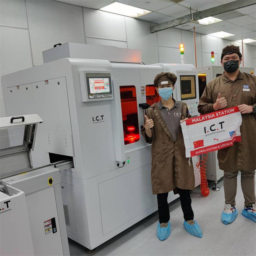 I.C.T | Bestückungsausrüstung für die Halbleiterfertigung SEMI E142 Softwaresteuerung