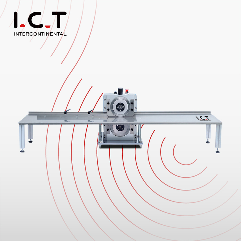 I.C.T |V-Schnitt PCBA-Nutplatten-Walzschneidemaschine für PCB-Platten