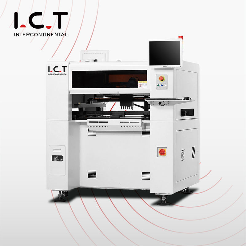I.C.T |Automatische PCB Pick-and-Place-Montagemaschine SMT Linie 