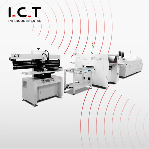 I.C.T |Automatische SMT PCBeine Montage-Produktionslinie