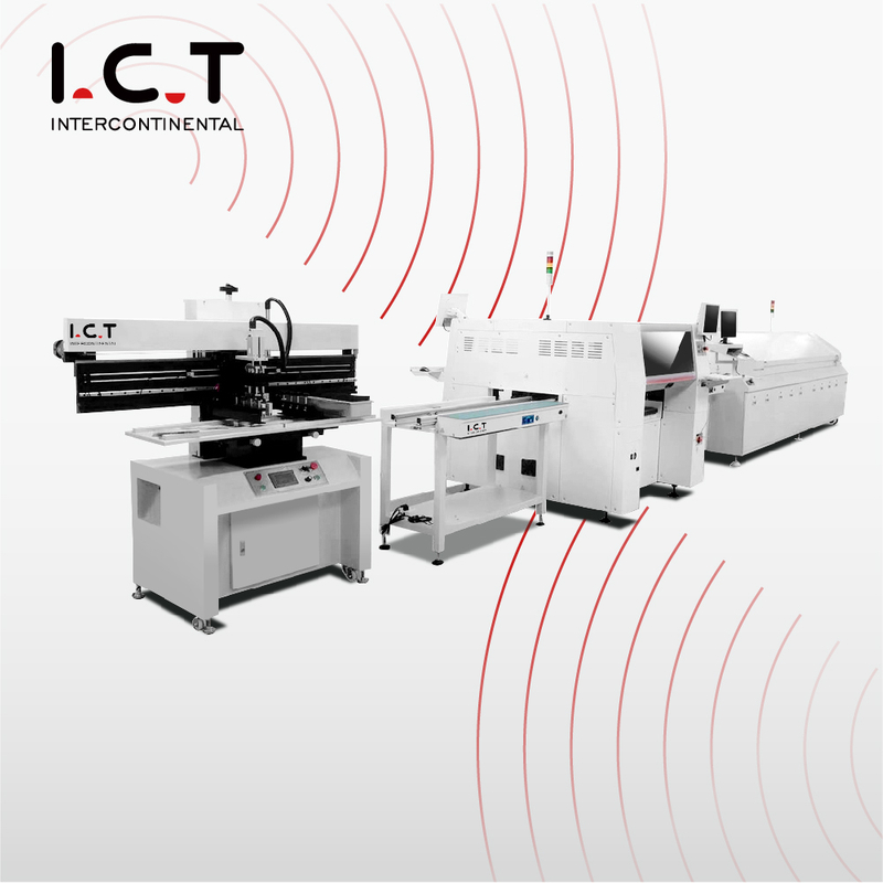 I.C.T |SMT Flexible Produktionslinien für die Montage von Rohmaterialien für LED-Lampen