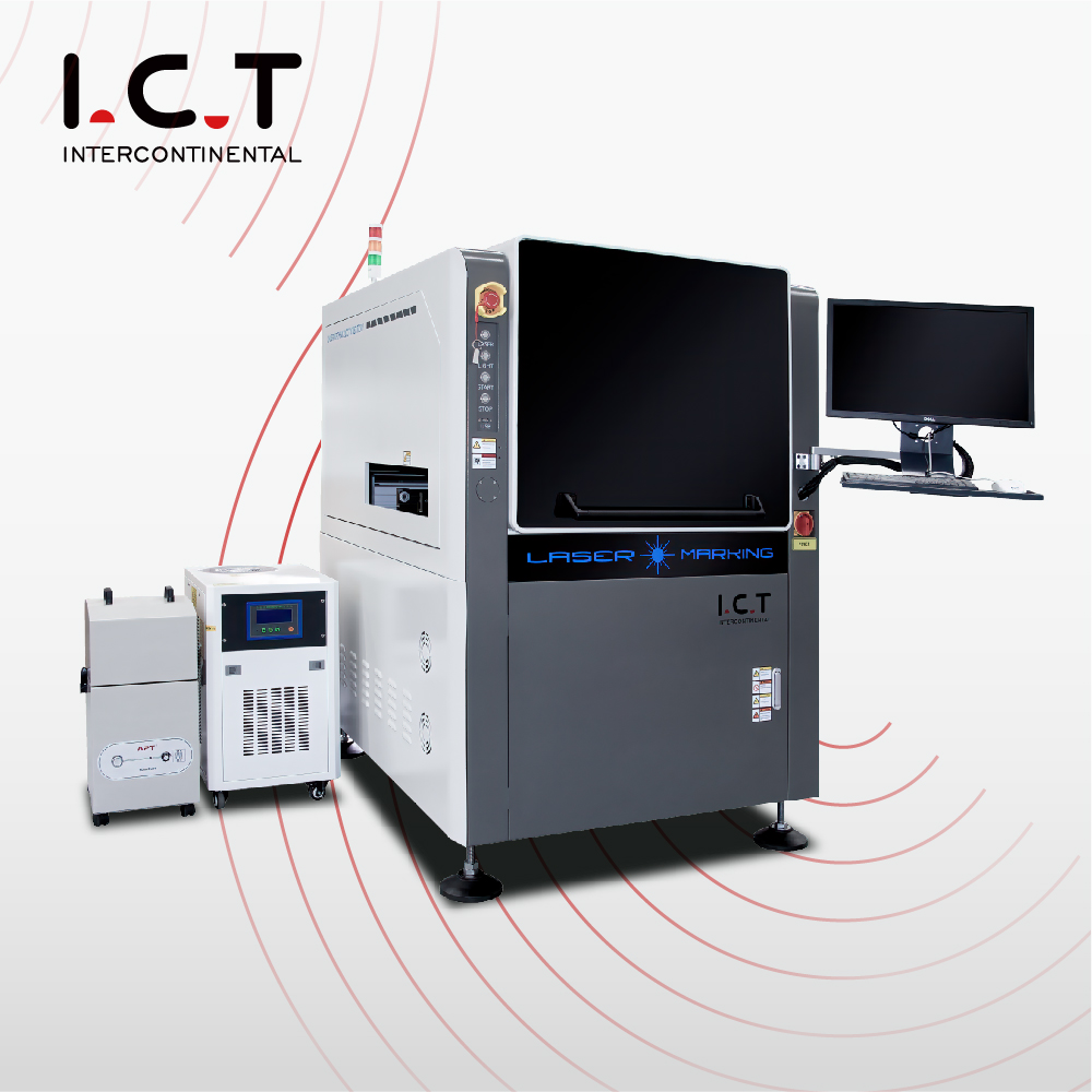 IKT |Raycus Laserdruck-Markiermaschine für LED-Glühbirnen-Logo