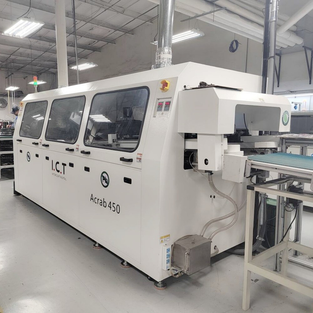 I.C.T丨Vollautomatische DIP-Produktionslinie für die Elektronikfertigung