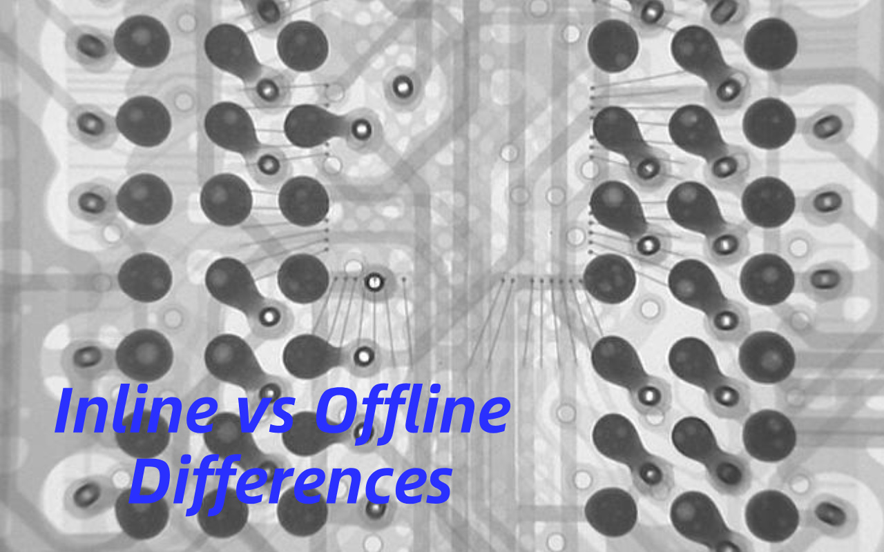 1. Inline- vs. Offline-R&ouml;ntgen: Warum die Wahl des falschen R&ouml;ntgenger&auml;ts kostspielig ist