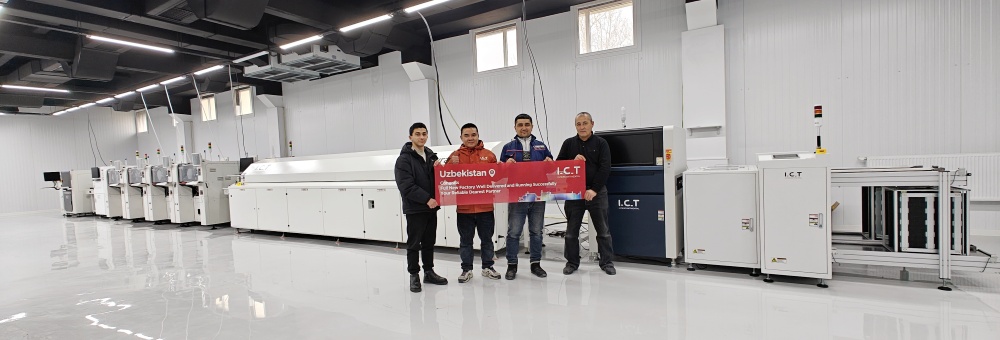 I.C.T SMT und technischer Support der DIP-Leitung in Usbekistan