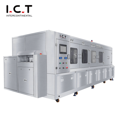 I.C.T-6300 |SMT Automatische PCBA Online-Reinigungsmaschine 