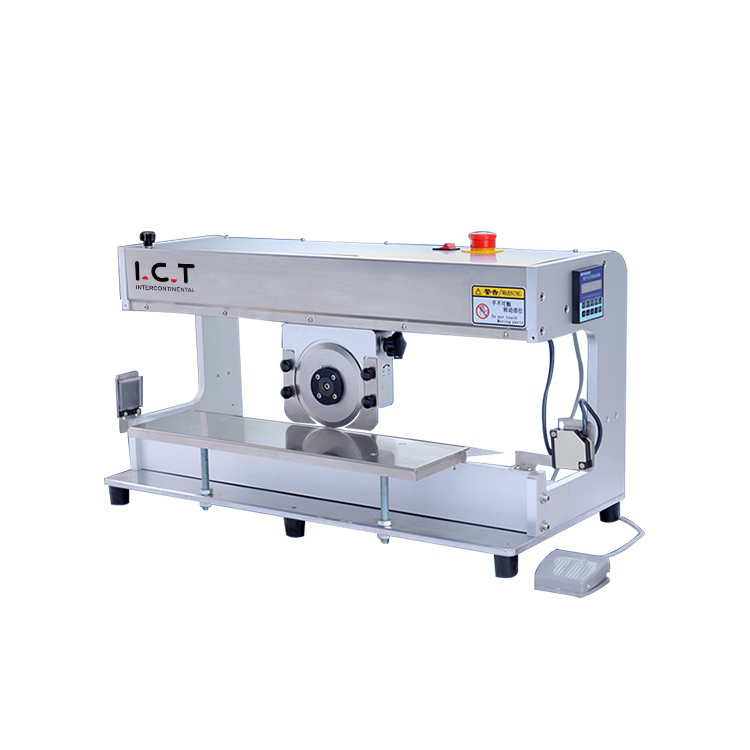 I.C.T |CNC-Schneiden und Bohren PCB V-Schnitt-Sägeblattschleifmaschine