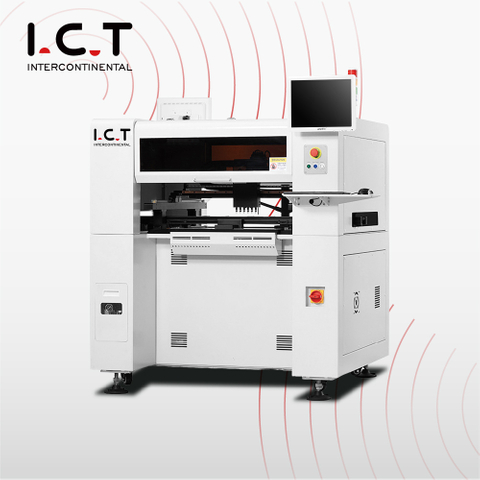 I.C.T |Bestückungsmaschine für elektronische Komponenten SMT 450*450 mm PCB Chipmontagegerät