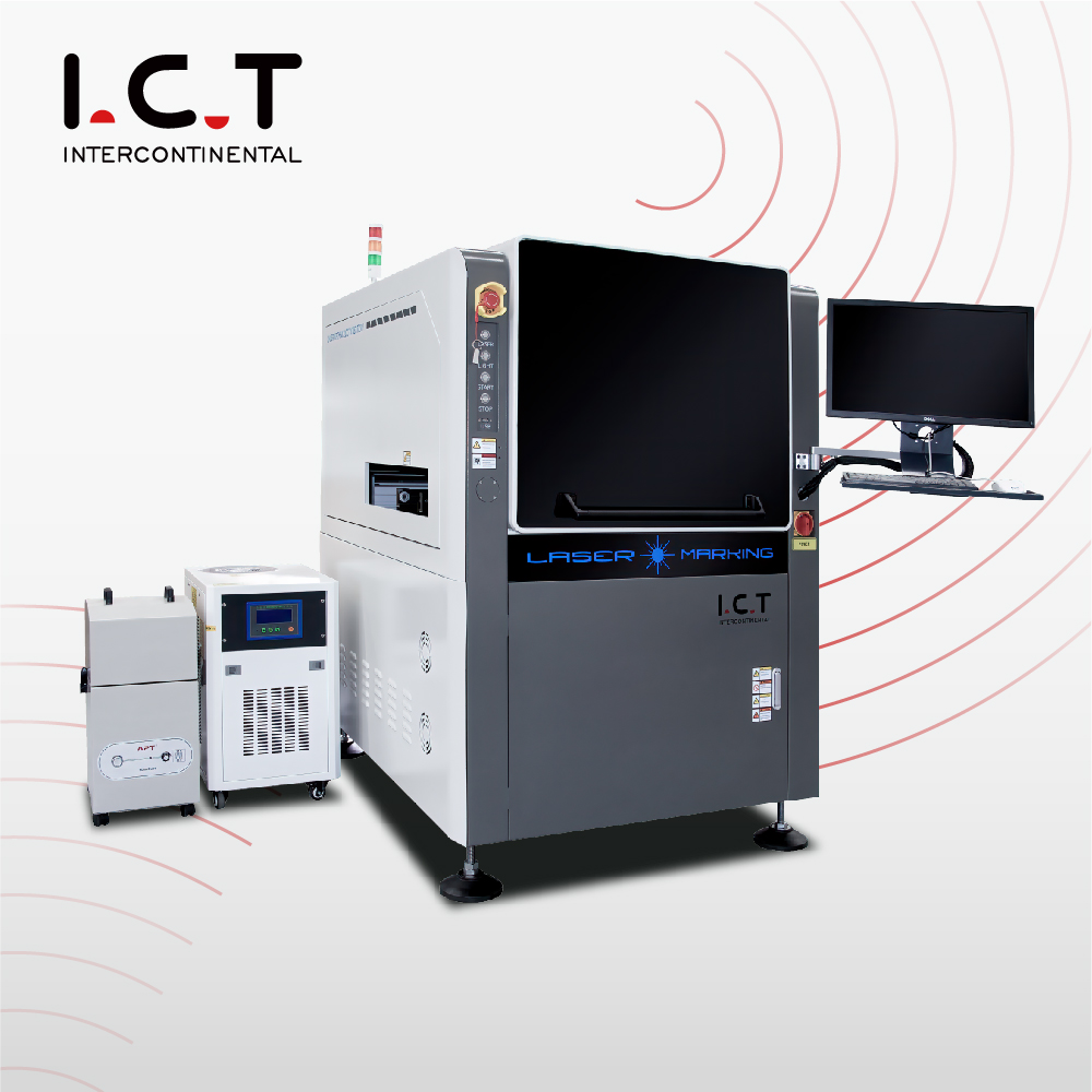 IKT |Laser-Verfallsdatumsdruckmaschine für SMT-Laptops
