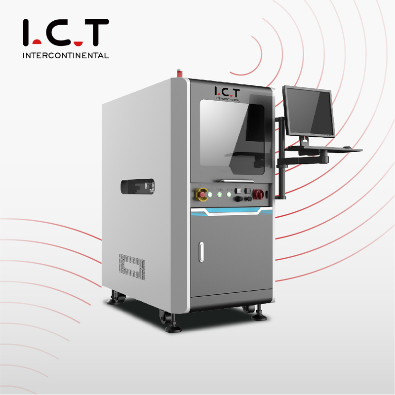 I.C.T |Industrielle halbautomatische Heißkleberspender-Desktop-Robotermaschine
