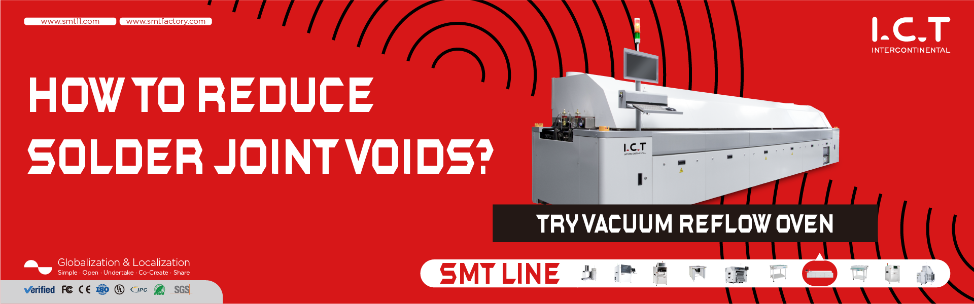 Banner smtfactory Vakuum-Reflow-Lötmaschine