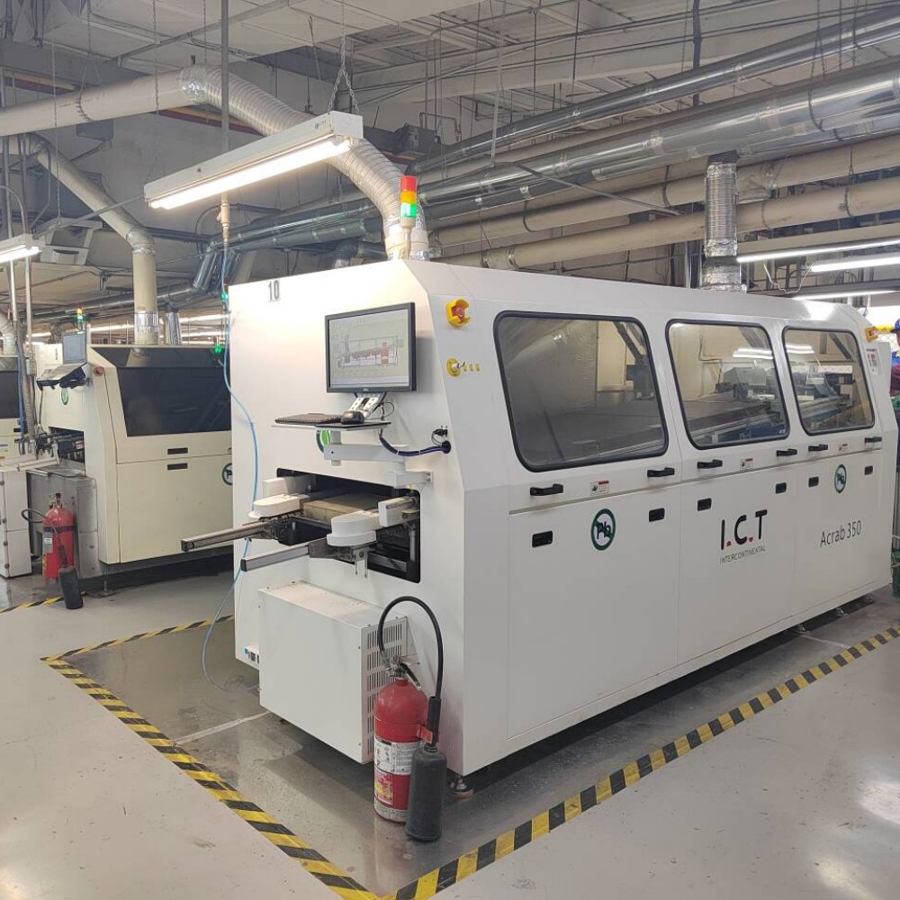 I.C.T-Acrab450 | Stickstoffwellenlötmaschine in DIP-Linie