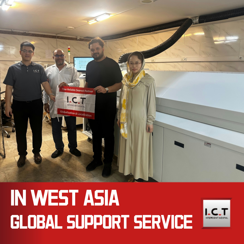 I.C.T | 9 Zonen SMT Infrarot-Reflow-Ofen SMT Montagemaschinenpreis