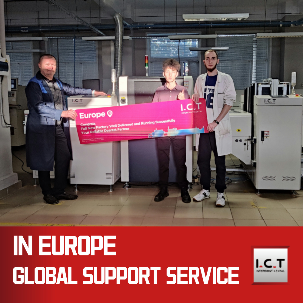 I.C.T | SMT 3D-Aoi-Inspektionsmaschine für PCB-Hersteller