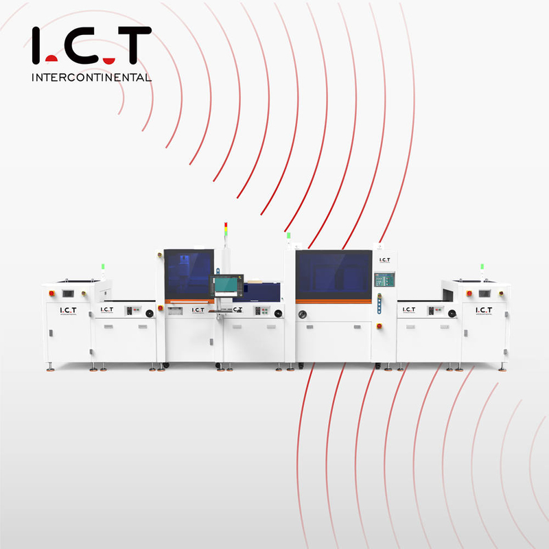 I.C.T丨SMT Konforme PCBA-selektive Beschichtungslinienlösung für PCBAs