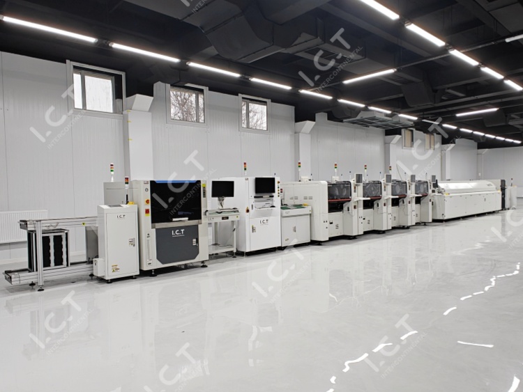 I.C.T SMT Produktionslinie in Usbekistan