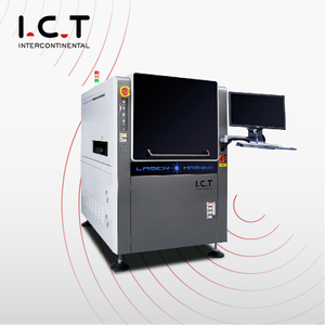 I.C.T |30-Watt-Faserlaser-Datumsmarkierungs-Becherdruckzylindermaschine für Leiterplatten