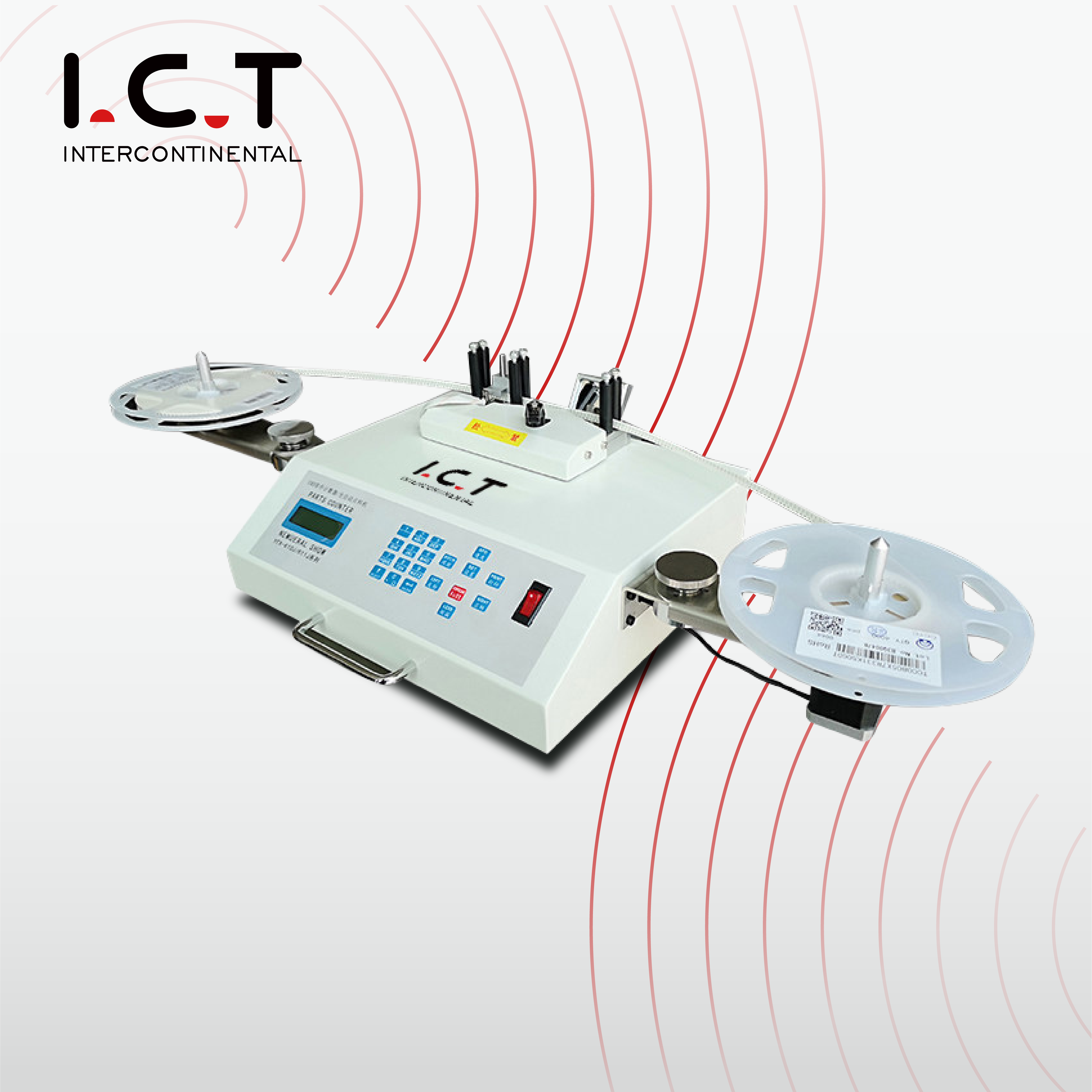 I.C.T |Automatische elektronische SMD-Reel-Chip-Teil-Komponenten-Zählermaschine