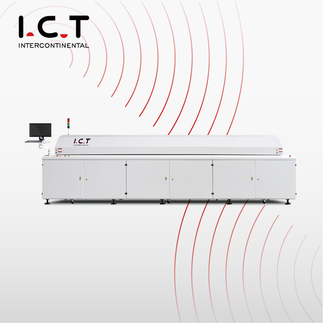 I.C.T-Lyra733N |Modular aufgebauter Heißluft-SMT-Reflow-Ofen