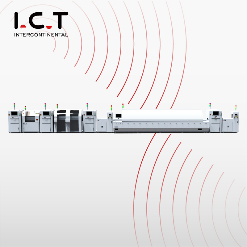 I.C.T |Automatische Großhandels-LED-Glühbirnen-Montagelinie der LED-Leuchte