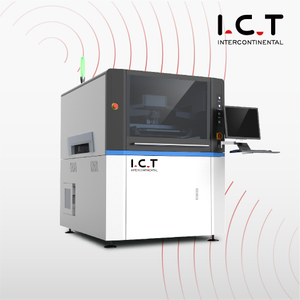 I.C.T |Vollständig SMT-Lötpasten-LED-Licht, automatische automatische Leiterplatten-Lötdruckermaschine