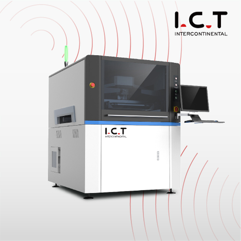 Vollautomatisch SMT PCB Bildschirm Schablone Automatisches Druckermodell I.C.T-5151 