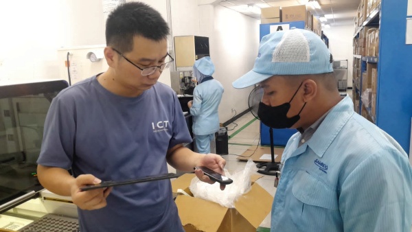 I.C.T Globale technische Unterstützung für EMS mit Depaneling -Maschine in Indonesien