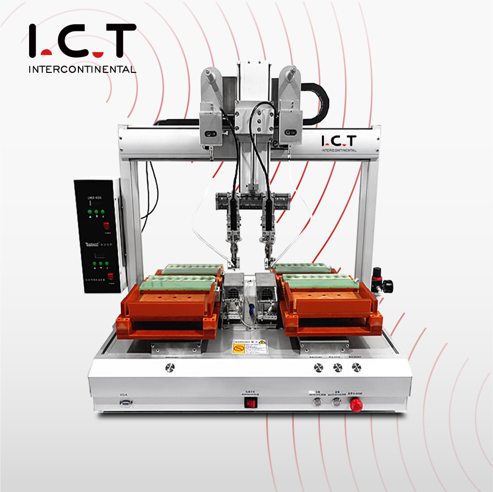 I.C.T |Eta vollautomatischer vierachsiger fünfachsiger Lötroboter 1000 mm