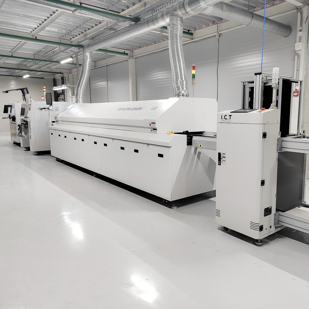 I.C.T | Wirtschaftliche halbautomatische hochwertige SMT LED Produktionslinie