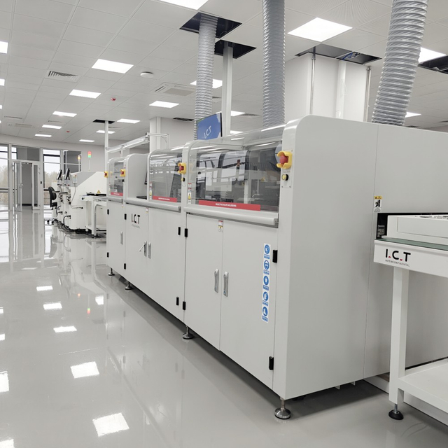 I.C.T-SS550 | Vollautomatische Online-Selektivwellenlötmaschine 