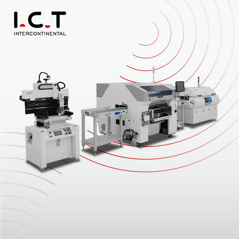I.C.T |LED Halbautomatische Maschine für die Glühbirnen-Montagelinie