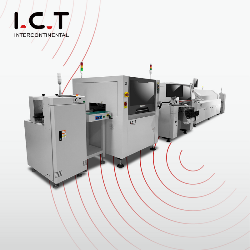 I.C.T |PCB Große Montagelinie SMT Produktion für das Fernsehen