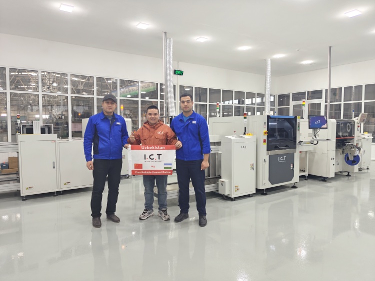 I.C.T SMT Line Automotive PCBA in Usbekistan