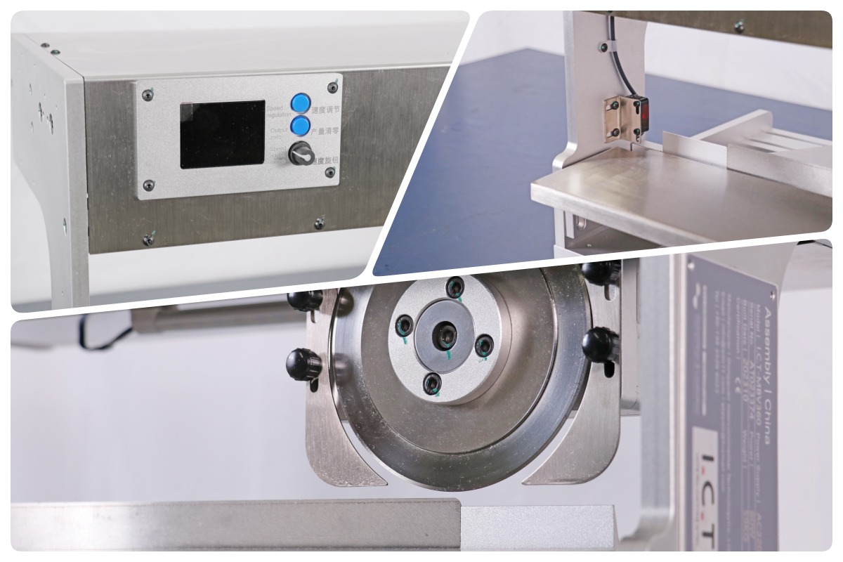 1-3 bewegliche Klinge PCB Nutzentrennmaschine